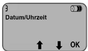3 Datum/Uhrzeit ↑ ↓ OK