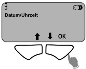 3 Datum/Uhrzeit ↑ ↓ OK