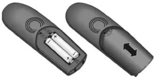 T-Mobile Sinus 711 Net - Akkus einlegen - 1