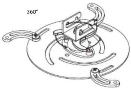 ACER AS540 - Ceiling Mount Installation - 7