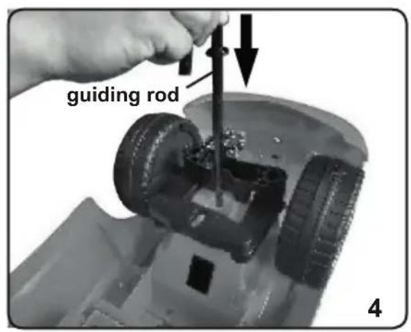guiding rod 4