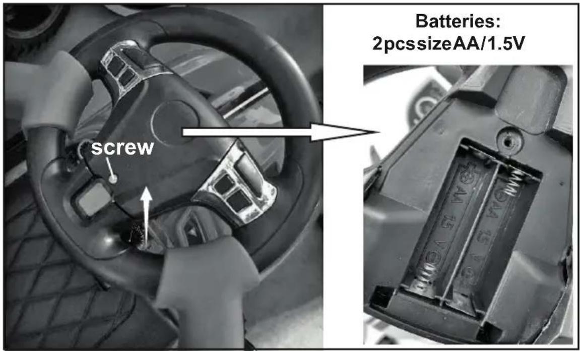 screw Batteries: 2pcssizeAA/1.5V