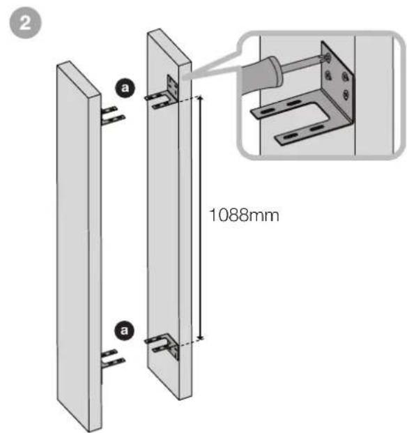 2 a 1088mm a