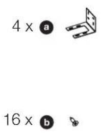 4 x a 16 x b