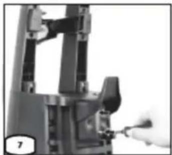 Fieldmann FDW 201650-E - Attaching the cable holder and shampoo container - 2