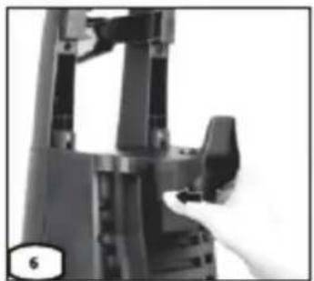 Fieldmann FDW 201650-E - Attaching the cable holder and shampoo container - 1