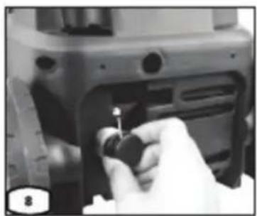 Fieldmann FDW 201650-E - Installing the inlet filter terminal - 3