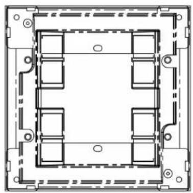 Obsidian Netron EP2 - Wall-Mount/Panel Installation: American Standard Socket Junction Box - 2