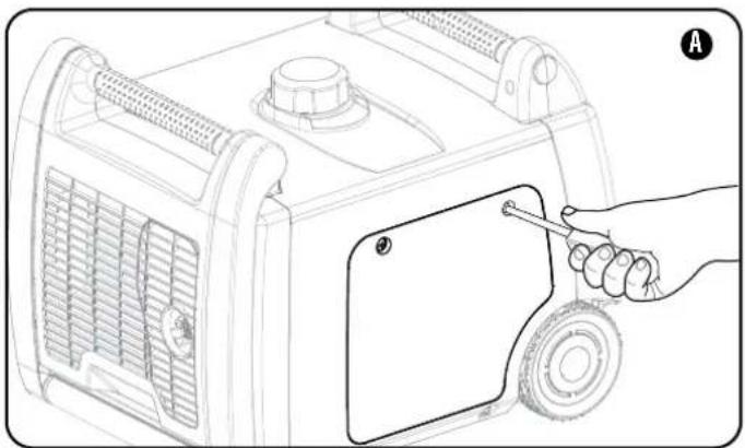 Champion 73001i-P - Manueller Choke-Start nur für den 73001i-P. - 1