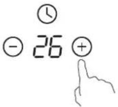 VOX EBC 400 DBR1 - b) Setting the timer to turn one cooking zone off - 2