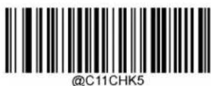 Newland WD4-BS20 - Check Character Verification - 6