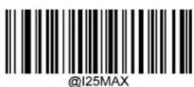 Newland WD4-BS20 - Set Length Range for Interleaved 2 of 5 - 2