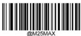 Newland WD4-BS20 - Set Length Range for Matrix 2 of 5 - 2
