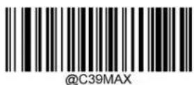 Newland WD4-BS20 - Set Length Range for Code 39 - 2