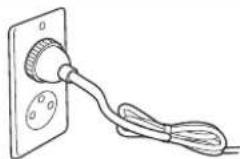 KONICA MINOLTA 7222 - WARNING: Power Plug and Cord - 2