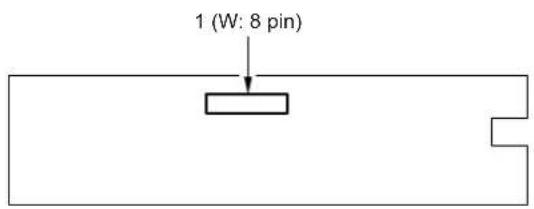 1 (W: 8 pin)