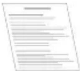Scanned document with placeholder text lines and a horizontal line at the top