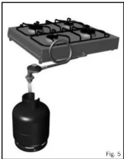 CADAC Mighty 4 - Fitting and Changing the Gas Cylinder - 1