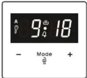 ASPES AHM10700DCN - Ajuste do tempo do aviso sonoro - 6