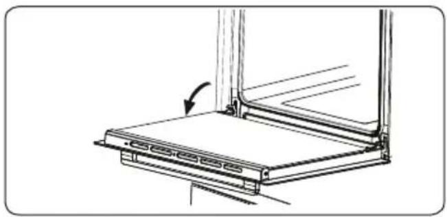 ASPES AHM10700DCN - Extracción de la puerta del horno - 1