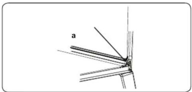 ASPES AHM10700DCN - Extracción de la puerta del horno - 2