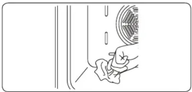 ASPES AHM10700DCN - Limpieza del interior del horno - 1