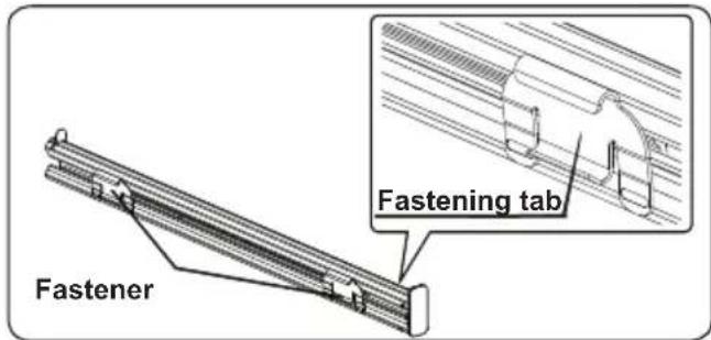 Fastener Fastening tab