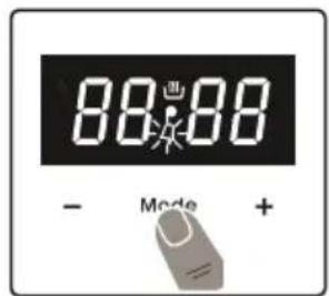 ASPES AHM10700DCN - Ajuste do tempo do aviso sonoro - 1