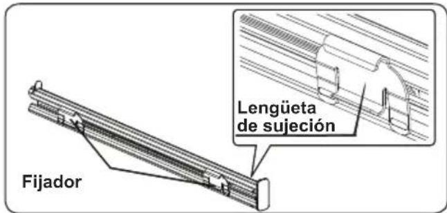 Fijador Lengüeta de sujeción