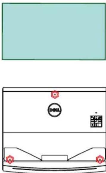 DELL S718QL - Einstellen der Bildform - 9