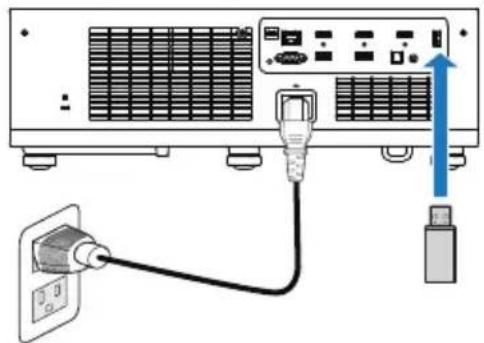 DELL S718QL - Einstellung zur Präsentation mit externem USB-Speicher - 3
