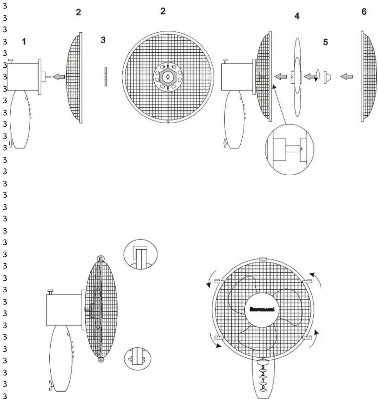 Ravanson WT-2060P - Namontovanie - 2