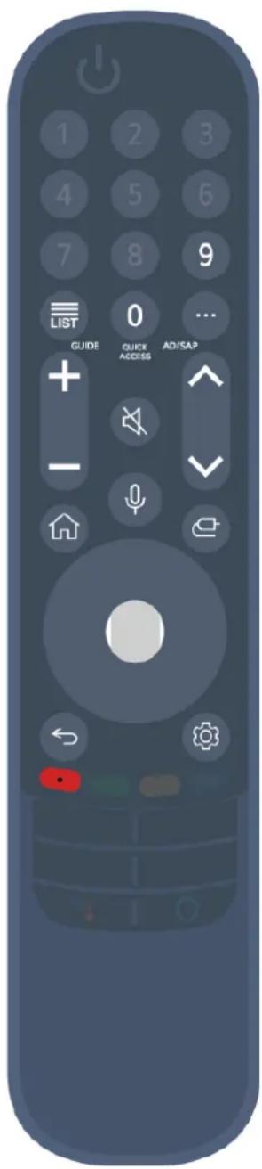 LG 65UR73003LA - Using the Remote Control Button - 1