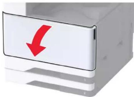 LEXMARK CS943de - Ermitteln der Seriennummer des Druckers - 1