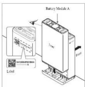 Battery Module A Label S10000000000 A B F P