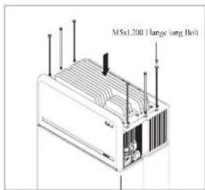 M5x1,200 Flange long Bolt