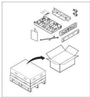 Diagram illustrating a file processing or storage procedure with labeled components and directional arrows indicating flow.