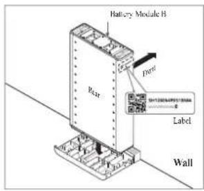 Battery Module B Bar Perd Label Wall