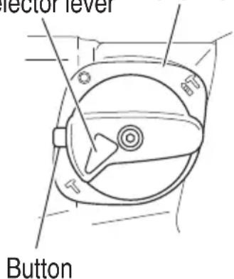 sector lever Button