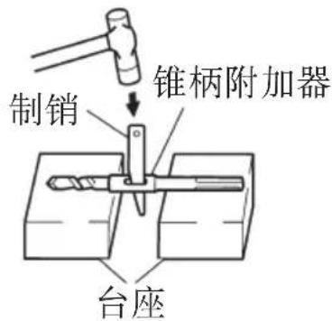 锥柄附加器 制销 台座