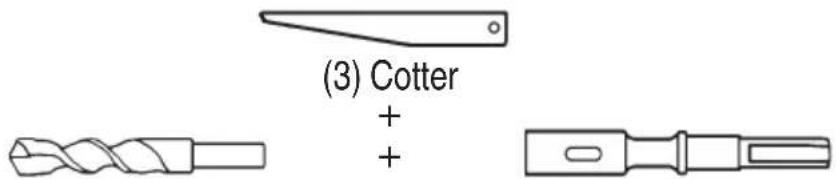 (3) Cotter + +