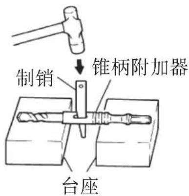 制销 锥柄附加器 台座