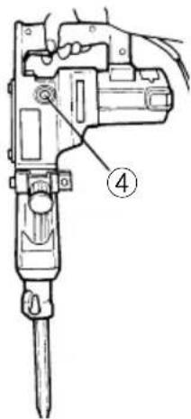 Technical diagram of a mechanical device with numbered component label