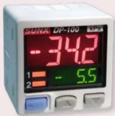 PANASONIC DP-112A-E-P-J - Miniaturdruckmessgerät mit Dualanzeige - 1