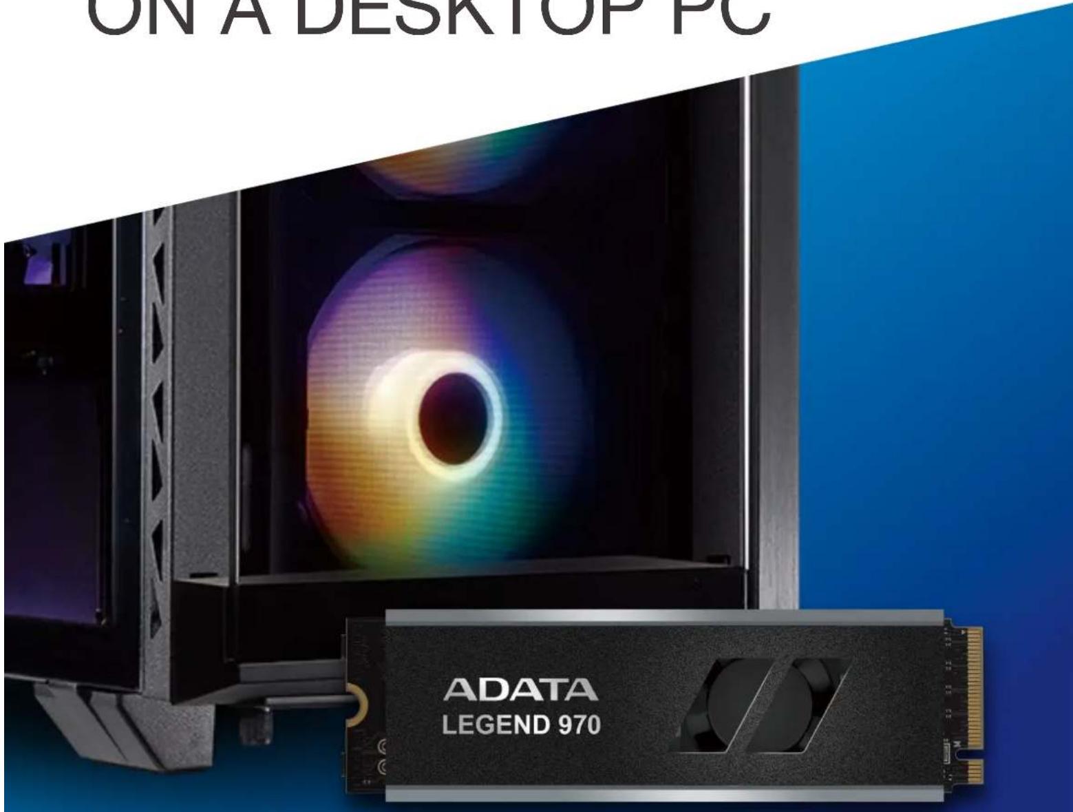 ON A DESKTOP PC ADATA LEGEND 970