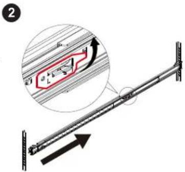 Technical diagram showing a mechanical assembly with an inset highlighting a specific section with dimension annotations and directional arrows.