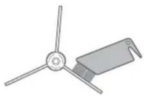 EUREKA NER650 - ■ Side brushes cleaning (weekly cleaning recommended) - 2