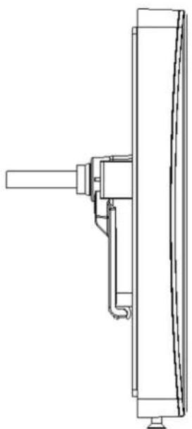 Hikvision DS-K1102AEK - Side View - 1