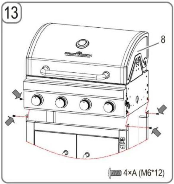 13 8 4xA (M6*12)