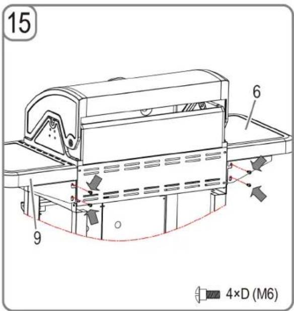 15 6 9 4×D (M6)